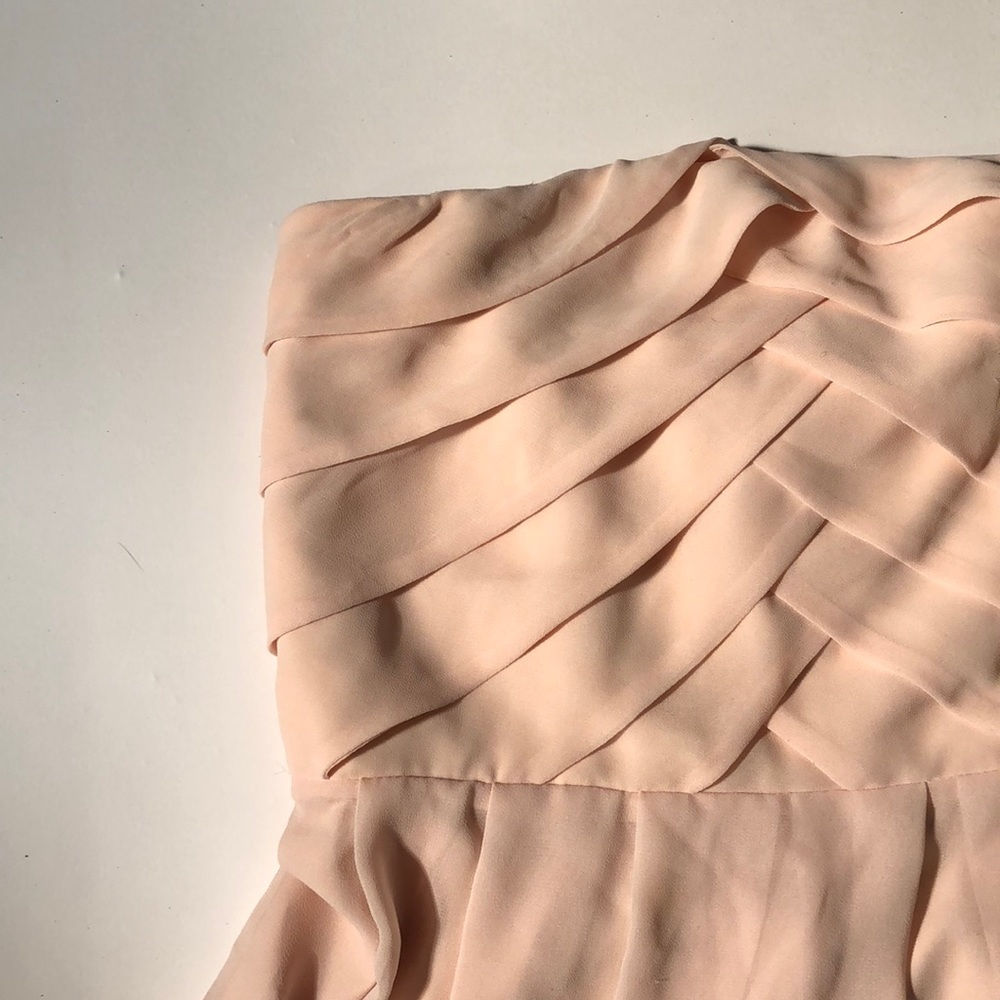 Strapless dress